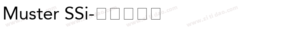 Muster SSi字体转换